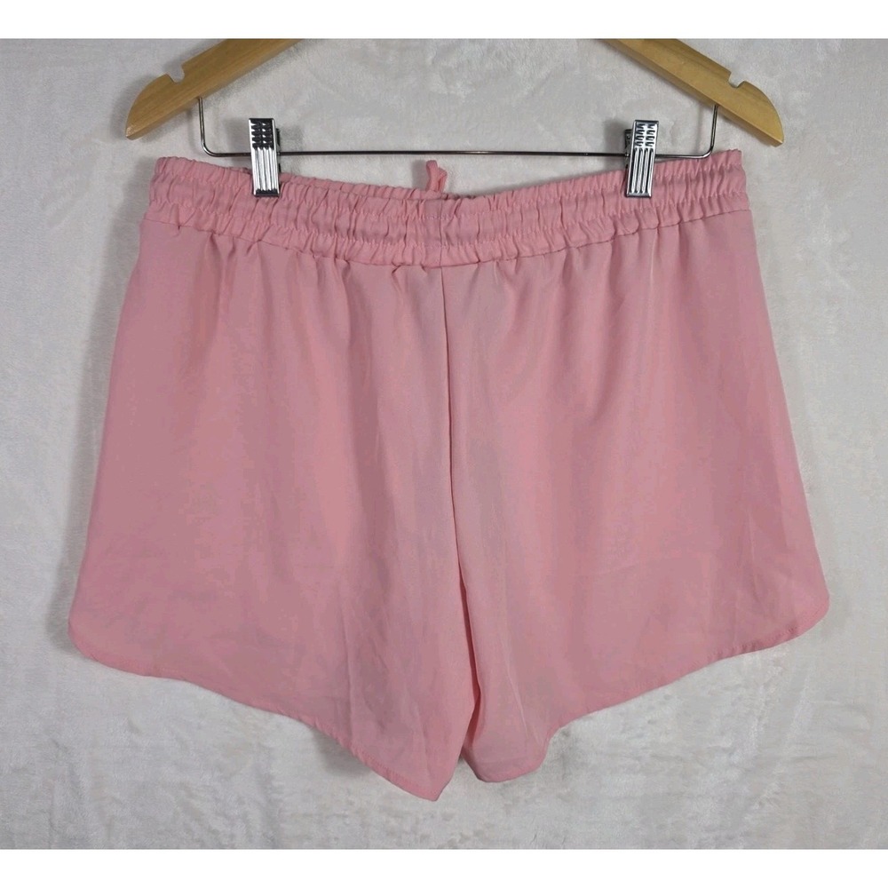 Pine Trails Performance Women's Running Shorts Pink Drawstring NWT Size L - Picture 4 of 10